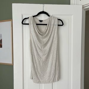 Theory heather grey tank size S